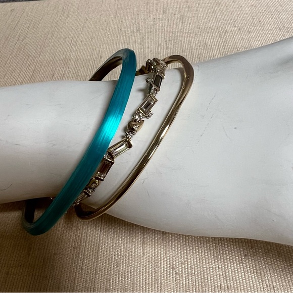 Alexis Bittar Thin Bangle Bracelet Set of 3 - Picture 1 of 6
